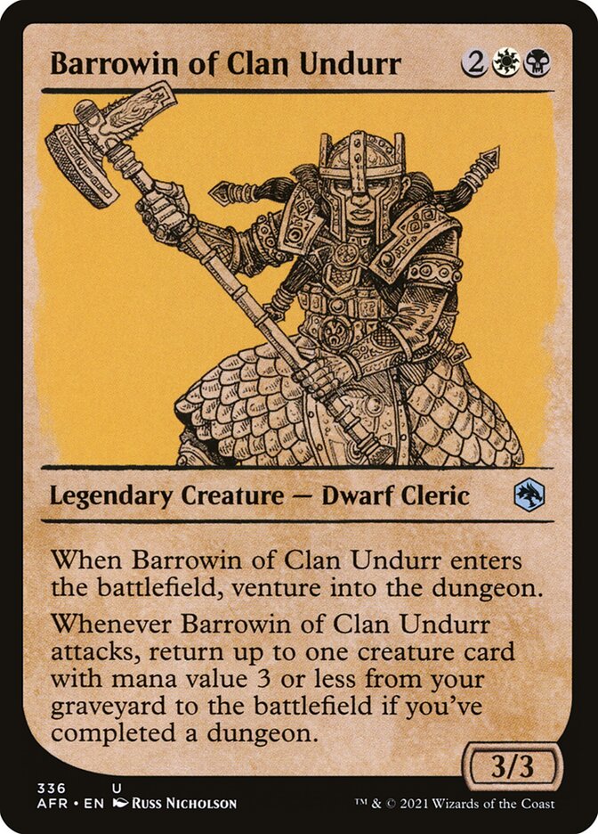 Barrowin of Clan Undurr - AFR 336  (Foil)