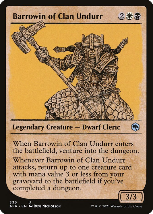 Barrowin of Clan Undurr - AFR 336  (Foil)