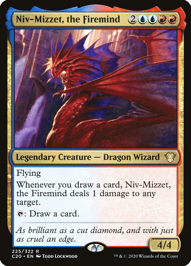 Niv-Mizzet, the Firemind - Commander 2020 225