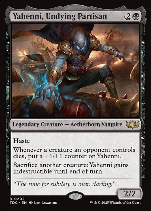 Yahenni, Undying Partisan - TDC 202