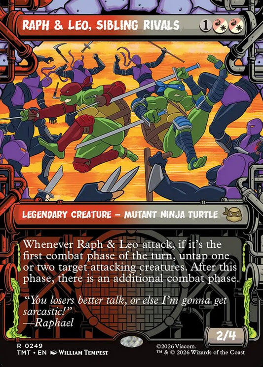 Raph & Leo, Sibling Rivals - TMT 249