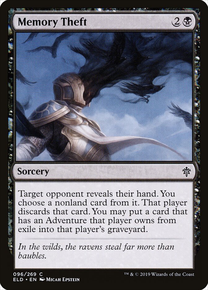 Memory Theft - Throne of Eldraine 96 (Foil)