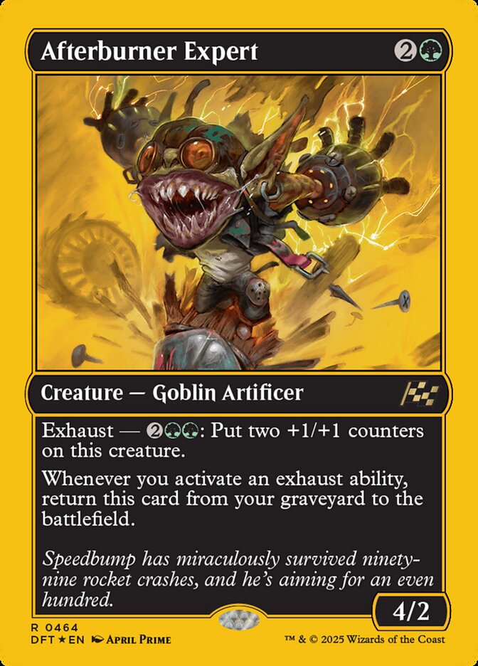 Afterburner Expert - DFT 464  (Foil)