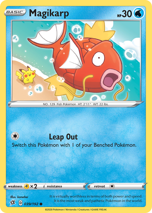 Magikarp - Rebel Clash 039/192 - Near Mint