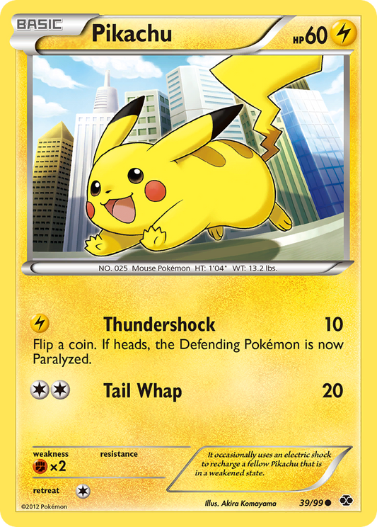 Pikachu - Next Destinies 39  - Near Mint