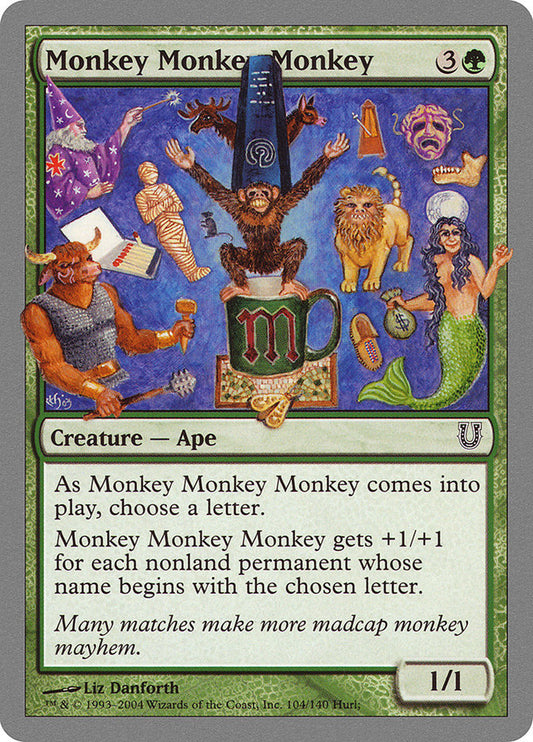 Monkey Monkey Monkey - UNH 104