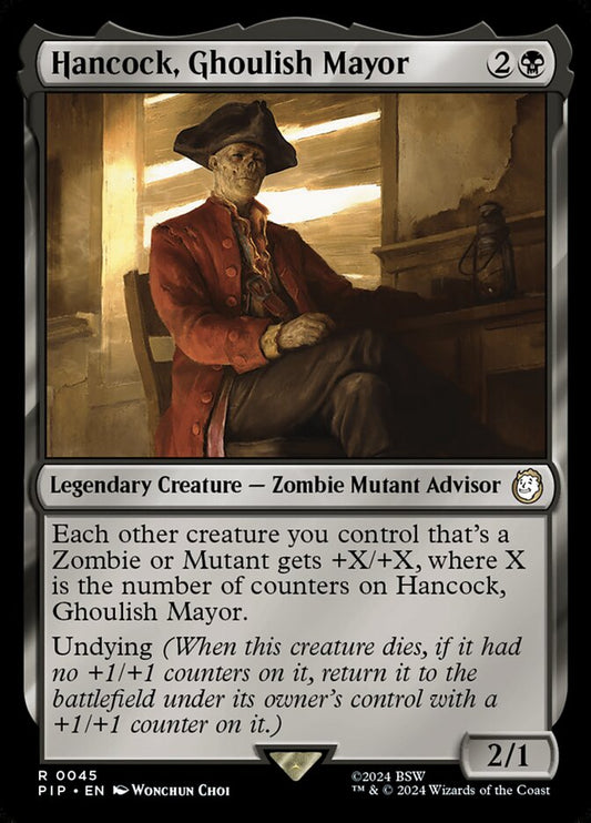 Hancock, Ghoulish Mayor - PIP 45