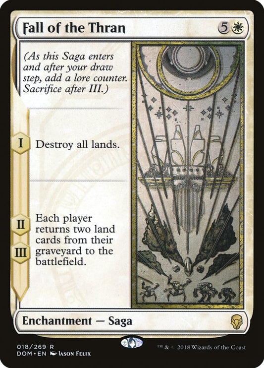 Fall of the Thran - DOM 18  (Foil)