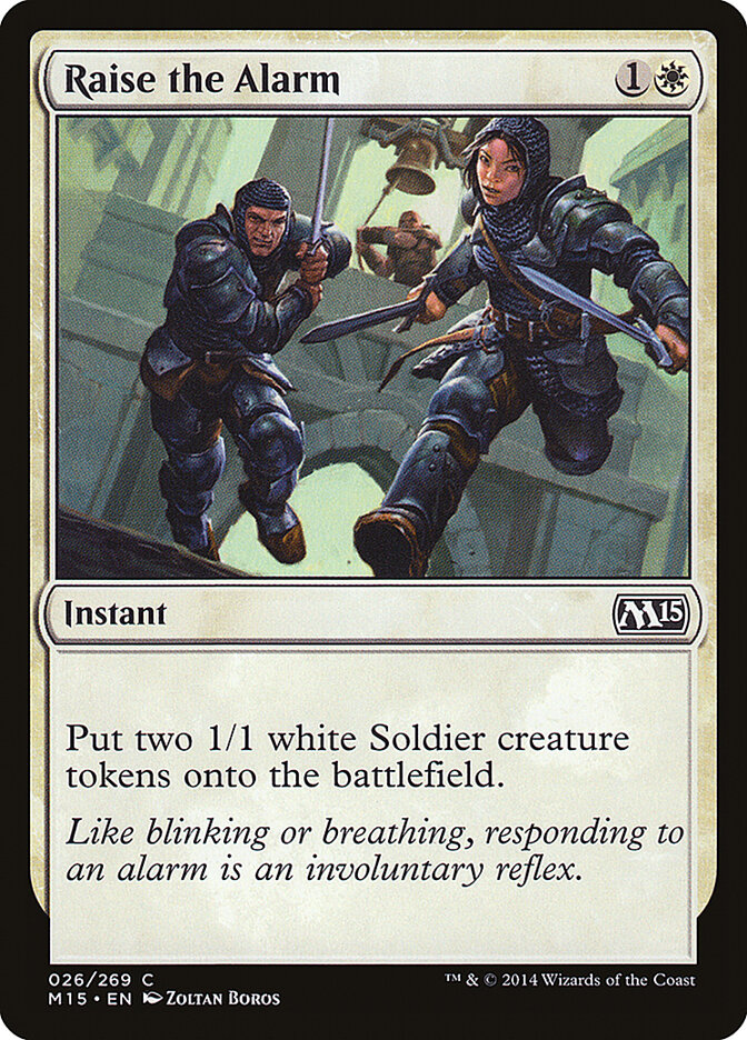 Raise the Alarm - Magic 2015 (M15) 26
