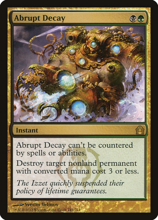 Abrupt Decay - RTR 141