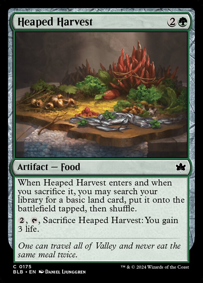 Heaped Harvest - Bloomburrow 175