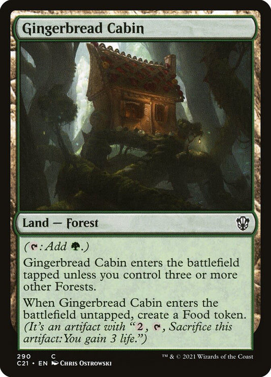 Gingerbread Cabin - C21 290