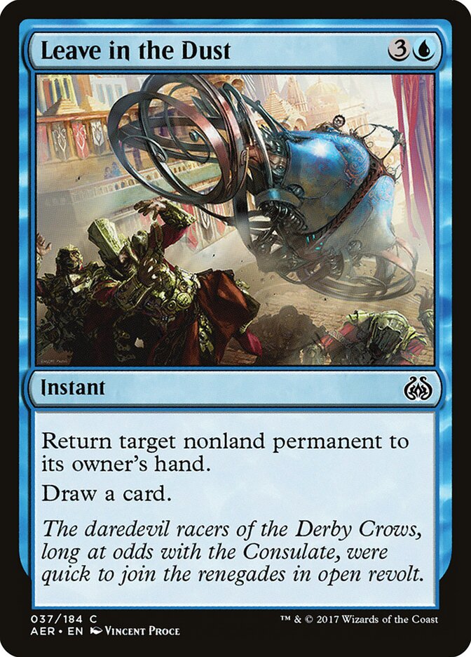 Leave in the Dust - Aether Revolt 37 (Foil)