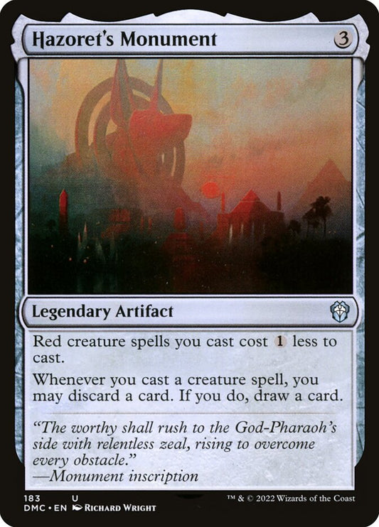 Hazoret's Monument - DMC 183