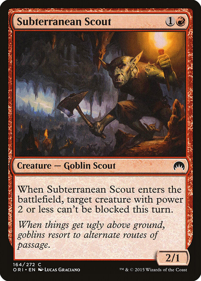 Subterranean Scout - Magic Origins 164
