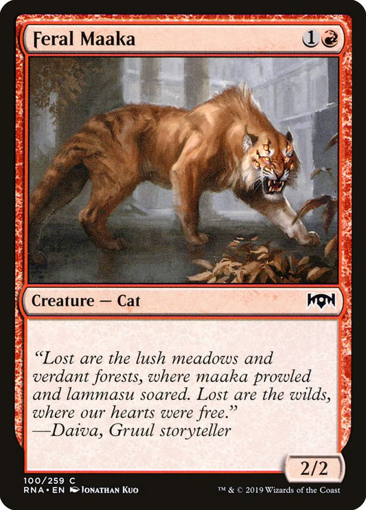 Feral Maaka - RNA 100  (Foil)
