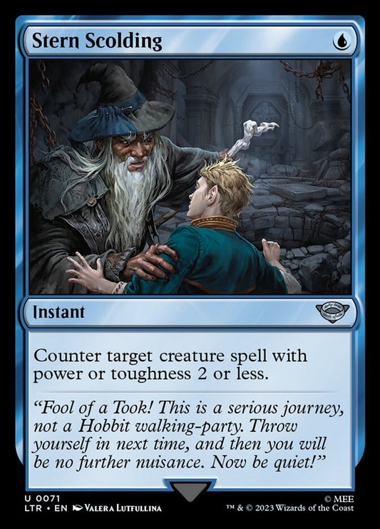 Stern Scolding - LTR 71