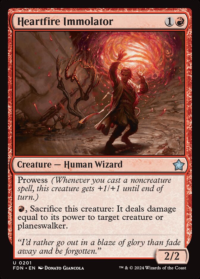 Heartfire Immolator - Foundations 201