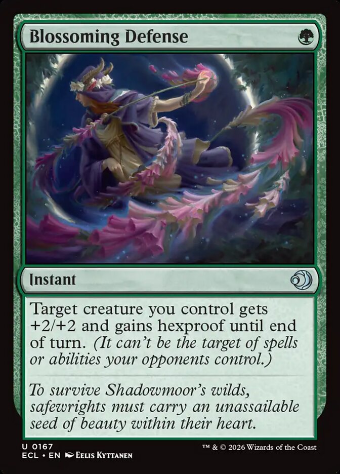 Blossoming Defense - Lorwyn Eclipsed 167