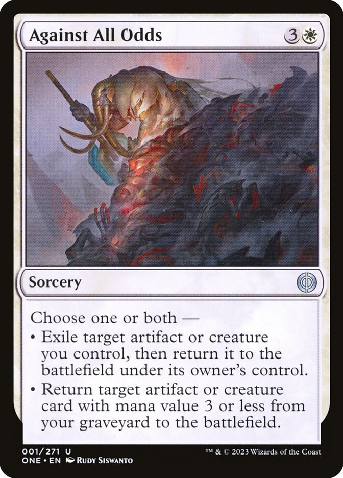 Against All Odds - Phyrexia: All Will Be One 1