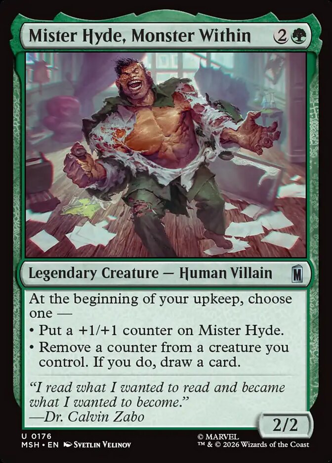 Mister Hyde, Monster Within - Marvel Super Heroes 176