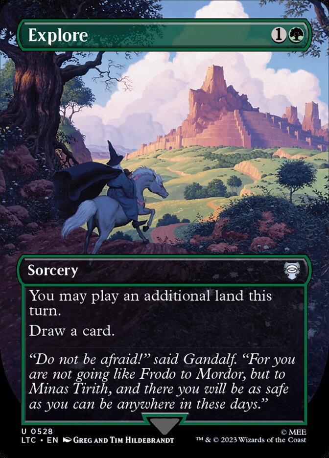 Explore - Tales of Middle-earth Commander 528 (Foil)