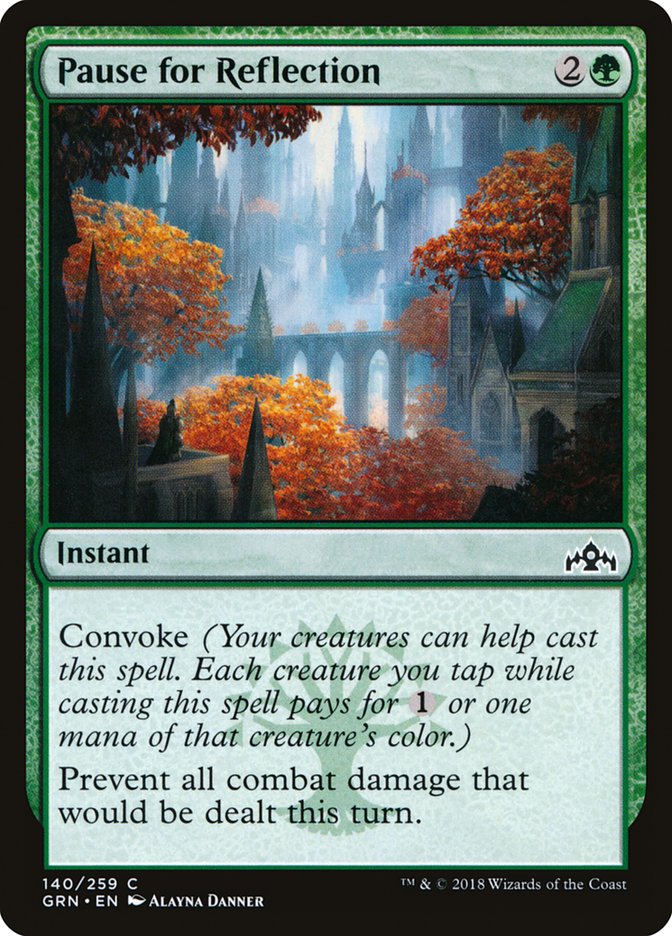 Pause for Reflection - Guilds of Ravnica 140
