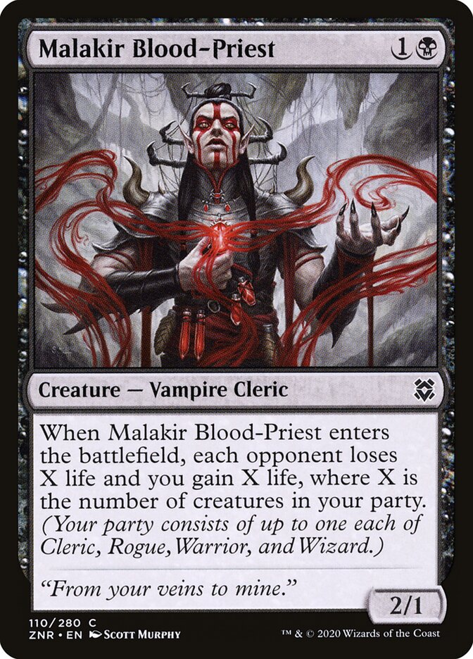Malakir Blood-Priest - Zendikar Rising 110