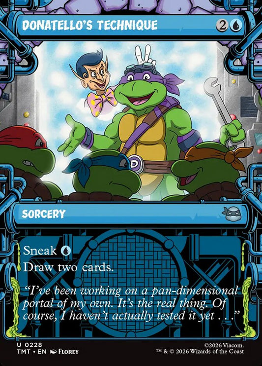 Donatello's Technique - TMT 228