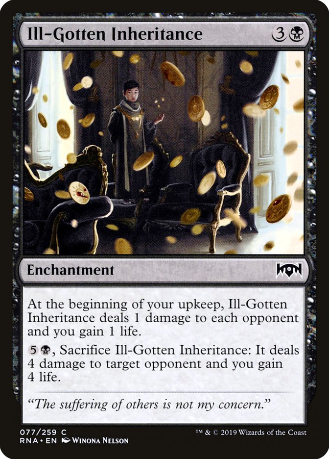 Ill-Gotten Inheritance - RNA 77  (Foil)