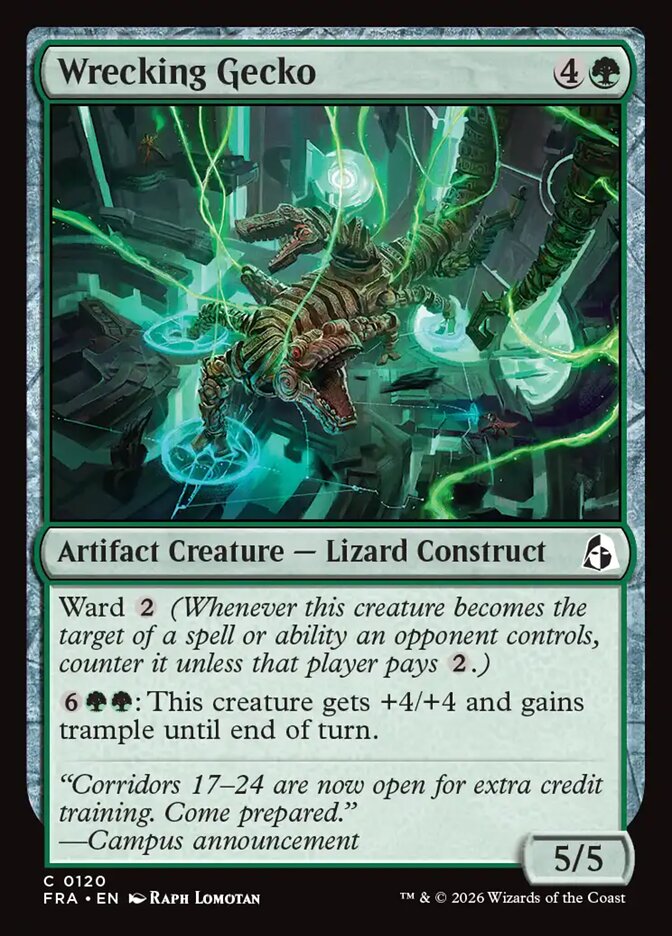 Wrecking Gecko - Reality Fracture 120