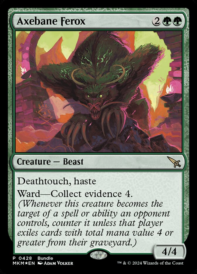 Axebane Ferox - MKM 428  (Foil)
