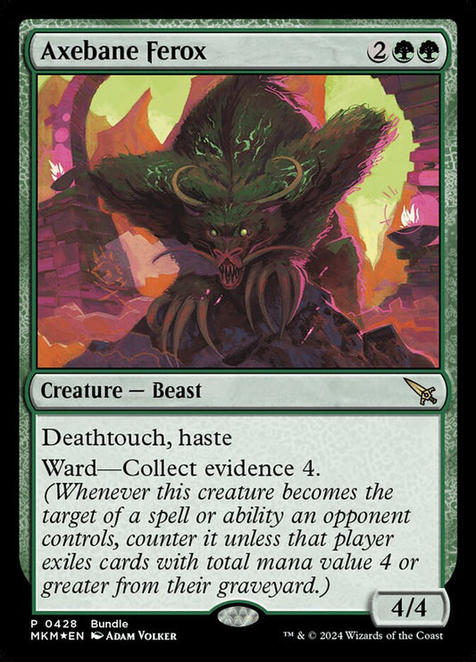 Axebane Ferox - MKM 428  (Foil)
