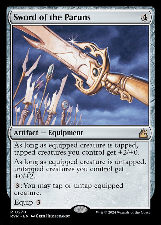 Sword of the Paruns - RVR 270  (Foil)