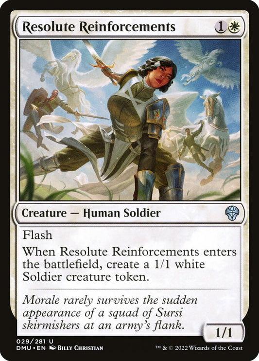 Resolute Reinforcements - DMU 29  (Foil)