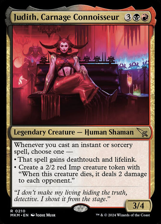 Judith, Carnage Connoisseur - MKM 210