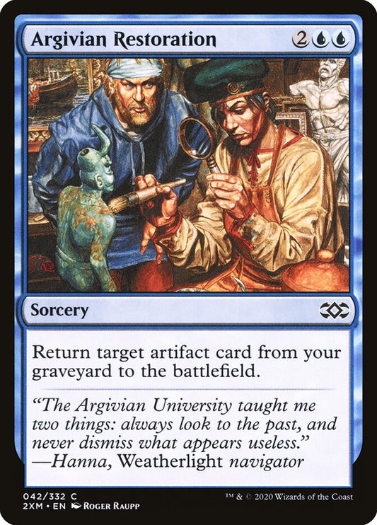 Argivian Restoration - Double Masters 42 (Foil)