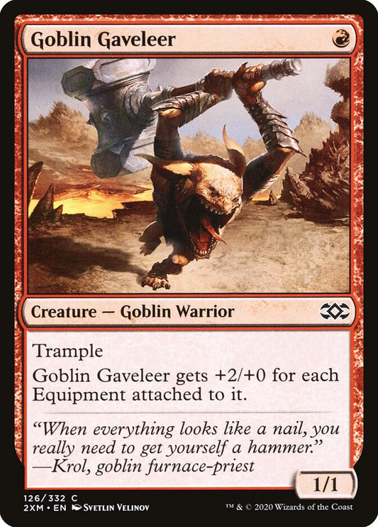 Goblin Gaveleer - Double Masters 126 (Foil)