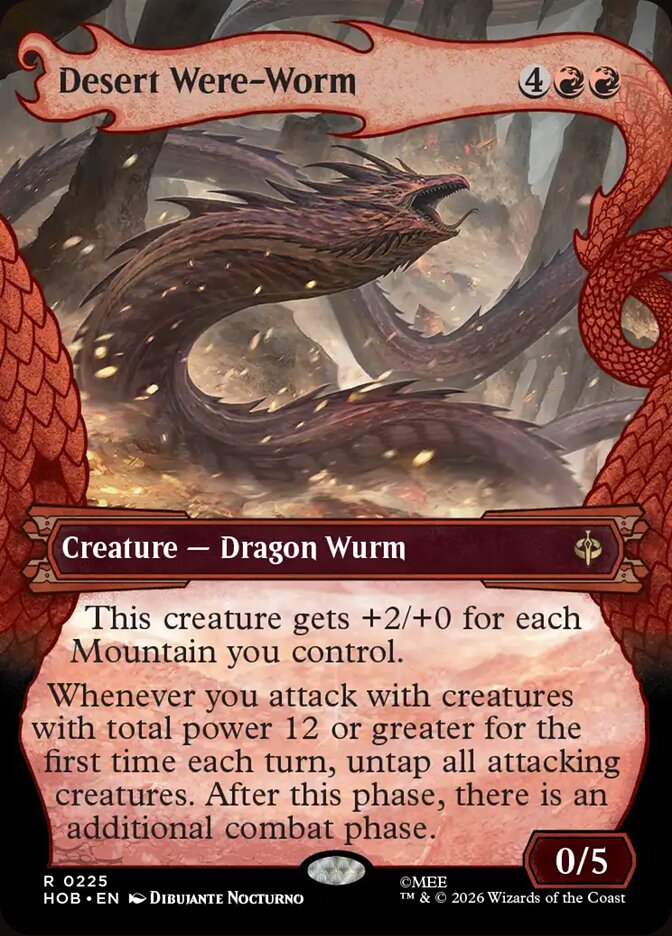 Desert Were-Worm - The Hobbit 225
