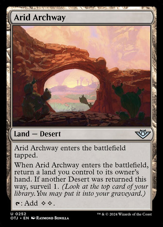 Arid Archway - Outlaws of Thunder Junction 252