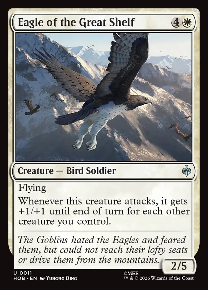 Eagle of the Great Shelf - The Hobbit 11