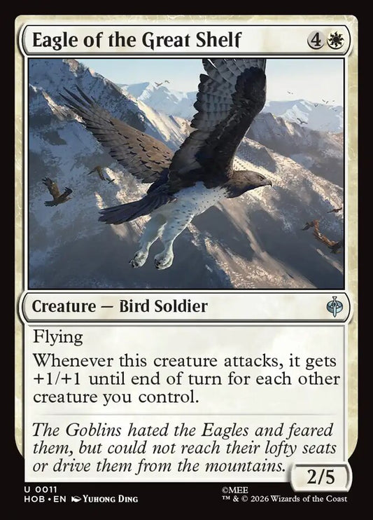 Eagle of the Great Shelf - The Hobbit 11