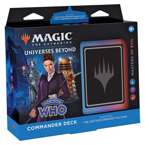 Magic the Gathering Universes Beyond Doctor Who Commander Deck