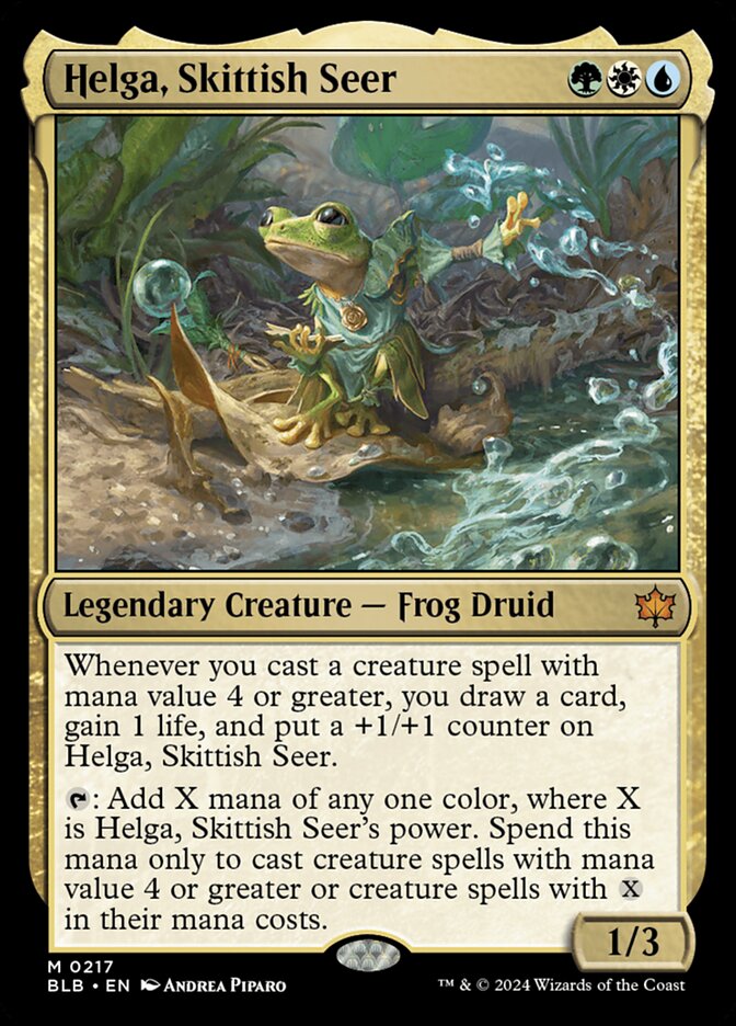 Helga, Skittish Seer - BLB 217