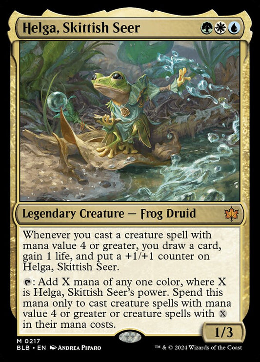 Helga, Skittish Seer - BLB 217