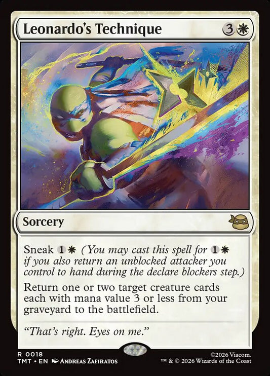 Leonardo's Technique - TMT 18  (Foil)