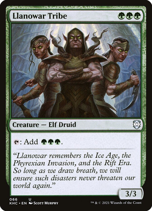 Llanowar Tribe - KHC 66