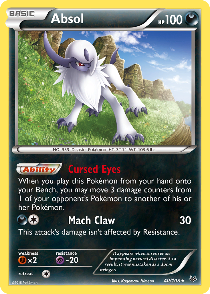 Absol - Roaring Skies 40 (Foil) - Near Mint