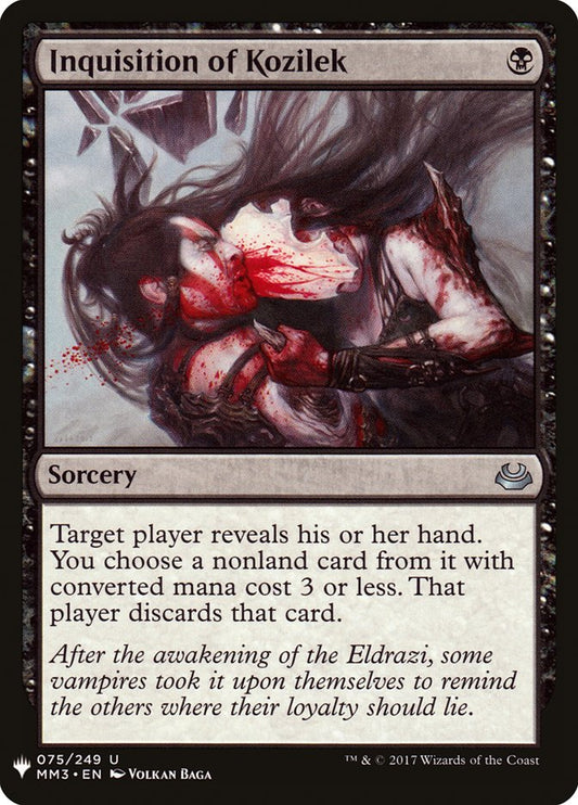 Inquisition of Kozilek - The List MM3-75