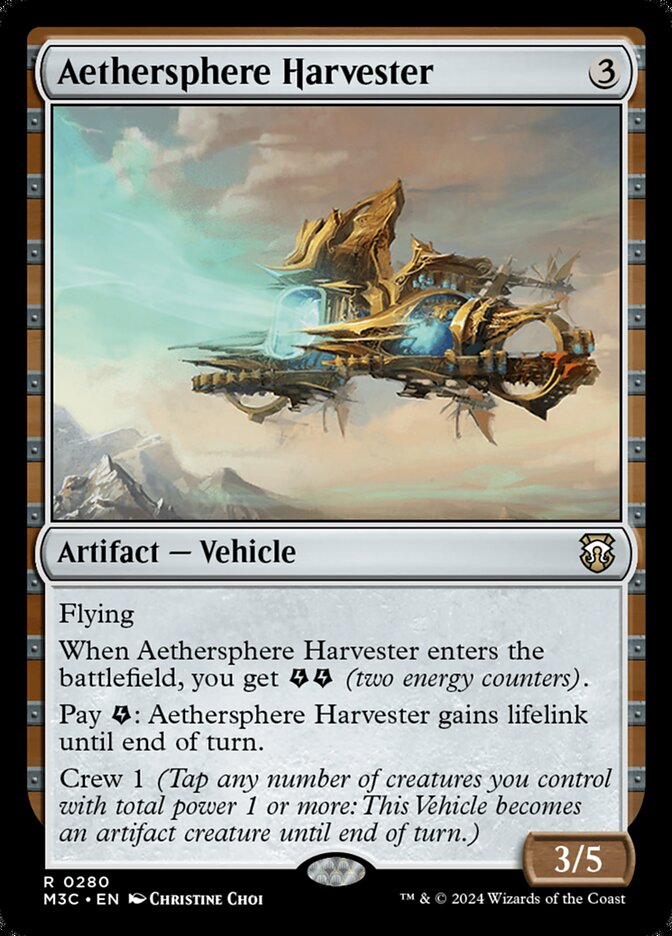 Aethersphere Harvester - M3C 280